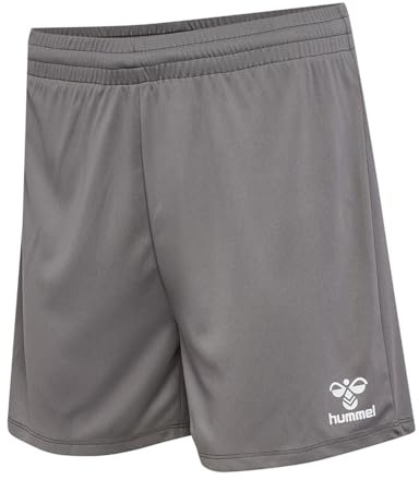 hummel hmlESSENTIAL Shorts Damen, STAHLGRAU, S
