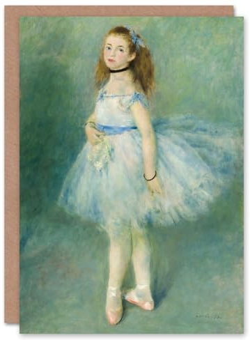 Artery8 Pierre Auguste Renoir Art Card The Dancer Portrait Painting