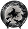 POEZJZW Assiettes décoratives en porcelaine anglaise pour Halloween, décoration parfaite pour la maison, le bureau et le café, 15,2 cm