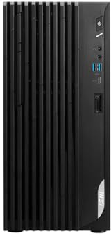 MSI Pro DP180 Ordinateur de bureau : Intel Core i7-14700F, NVIDIA GeForce RTX 5070, 32 Go de mémoire, SSD NVMe 2 To, WiFi 6E, Win 11 Pro : noir 14ANVP-1002US