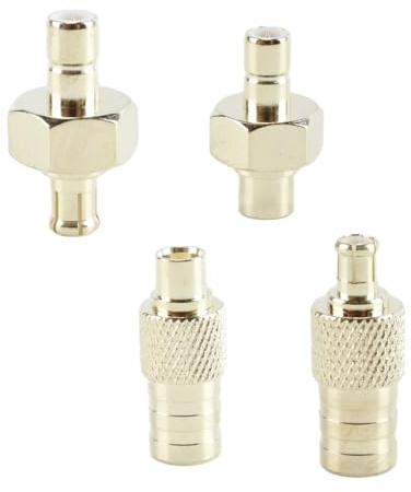 Durlo 4 Stücke SMB Zu MCX Adapter Kit SMB Zu MCX Koaxial Adapter Für DAB-Radio Antenne Antenne Dab Antenne Kabel