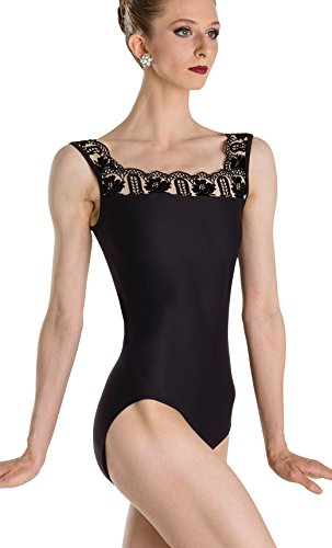 Wear Moi Arletty Tanztrikot mit Velour S Schwarz