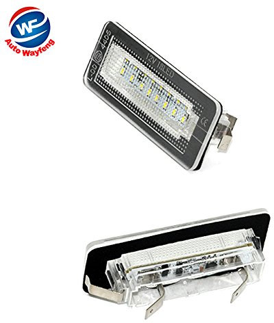 Auto Wayfeng WF® 2X led Auto Styling Canbus Keine fehlercode kennzeichenleuchte Für Smart Fortwo hinten kennzeichen licht Auto zubehör