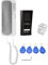 Cyfral Citofono Cosmo R 1 con connettore a 2 fili, lettore RFID integrato, set per una famiglia