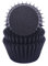Miss Bakery's House® Mini-Muffinförmchen Standard - Ø 32 mm x 20 mm - Schwarz - 200 Stück - Papier-Backförmchen - für kleine Cupcakes, Muffins, Pralinen