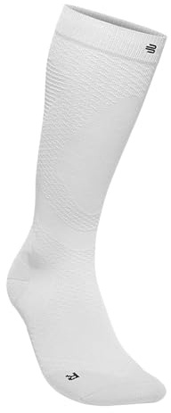 BAUERFEIND Run Ultralight Compression Socks, Men, weiß, XL, 38-40