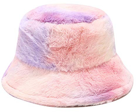 Umeepar - Cappello Invernale Cappello da Pescatore in Pelliccia Sintetica per Donne e Uomini - Rosa - Taglia Unica