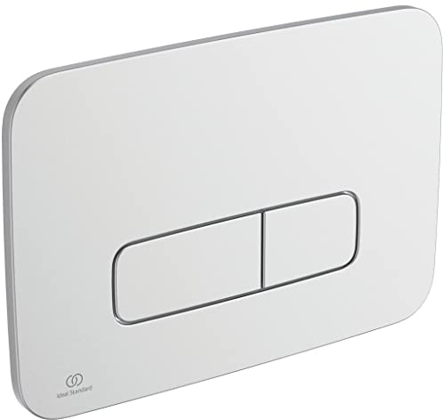 Ideal Standard Oleas M3 Mechanical Toilet Flush Plate, R0123JG, Matt Chrome