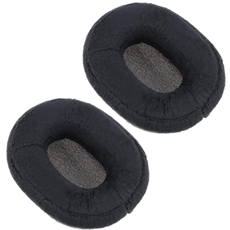 The Lord of the Tools 1 Pair of Ear Pads Replacement Compatible with SONY MDR-7506 MDR-V6 MDR-CD900ST Velour Ear Cushion Replacement Earphones Pads Earphones Accessories Black