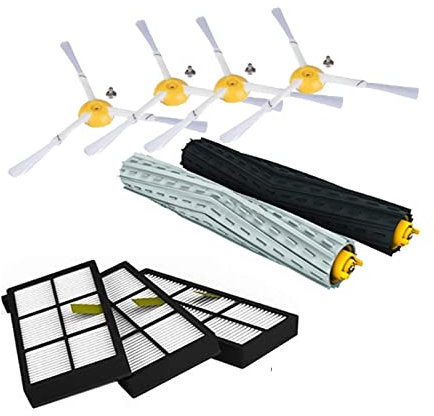 AYBAL 13 pz/Lotto Compatibile con IRobot Roomba Parti Kit Serie 800 860 865 866 870 871 880 885 886 890 900 960 966 980-Spazzole E Filtri
