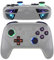 eXtremeRate DTFS LED Tasten Kit für NS Switch Pro Controller, 9 Modi 6 Bereiche Leucht Thumbsticks D-Pad ABXY Trigger Buttons V2 LED Kabel Licht Knopf Zubehör für Switch Pro–Schwarz Symboltasten