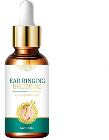 Tinnitus-Ohrentropfen,Ohrentropfen für Effektive,Tinnitus Ohrentropfen,Ohrensausen Linderung,Ohrentropfen Behandlung,Tinnitus Symptome Ohrpflegeflüssigkeit 20ML