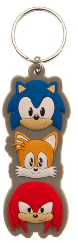 Sonic The Hedgehog Group PVC Keyring