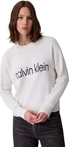 Calvin Klein Damen Pullover Graphic aus Baumwolle