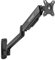 SENSE7 Hang Wall Arm, Soporte Monitor 17-32, Brazo Monitor VESA 75x75 y 100x100, Ajuste de Altura, Inclinación y Rotación, Gestión de Cables, Alcance Máximo 551 mm, Montaje en Pared, hasta 9 kg