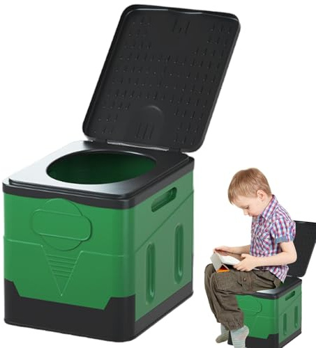 Portable Adult Potty Potty Portable Toilet for Adults - 20L Portable Camping Potty with Lid | Watertight Adult Car Potty, Travel Potty Seat, Toilet Seat