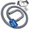 VIOKS Set Flexibler Abwasserschlauch Waschmaschine 2 Meter 19/22mmØ + 2x Schlauchschellen Edelstahl 18-28mmØ - Ablaufschlauch Waschmaschine Abwasserschlauch Spülmaschine mit Schlauchschellen Set