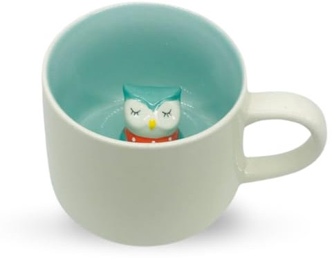 Grimsby Collection 3D Ceramic Mugs (Owl)