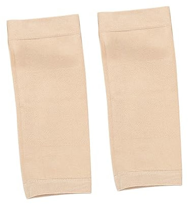 FOMIYES Knitted Sleeves Protective Gear Compression Braces for Knees Nonslip Glue Points Comfortable Fit