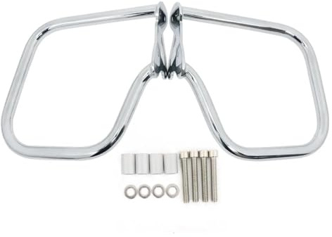Highway Crash Bar Body For K1600GT K1600GTL K1600 GT GTL 2011-2023 Highway Crash Protection Bar Engine Guard Side Box Bumper Stunt Cage Chrome(Rear)