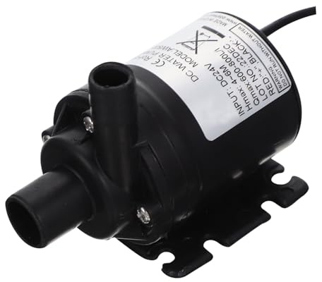 EPIGEIST Pompe de Surpression Solaire Silencieuse à pour Circulation Eau Domestique Micro Pompe Submersible pour Chauffe-eau et Systèmes Hydroponiques Conception Sans Brosse et Faible