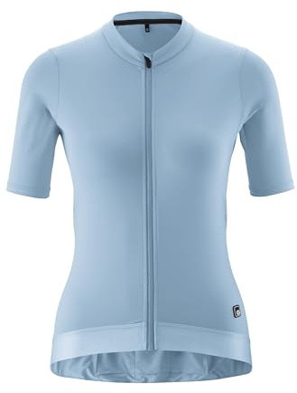 Gonso Damen Road Jersey W Road Jersey W (1er Pack) | Eng anliegend, Atmungsaktiv & schnelltrocknend, Sport Oberteil für Rennrad & Gravel mit Rückentaschen, Perfekt für den Sommer