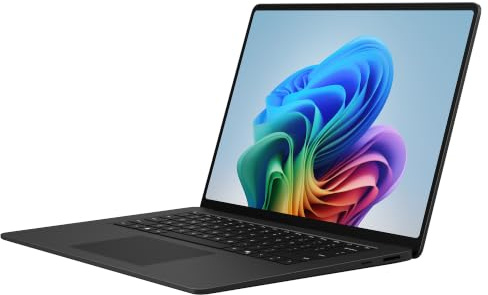 Microsoft Surface Laptop, 15 | Snapdragon X2 Elite | 16GB RAM, 1TB SSD | 15 LCD Touchscreen | Copilot+ PC | Schwarz | Windows 11 Home | Neuestes Modell (8. Edition)