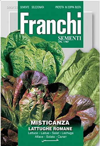 Franchi Seeds of Italy - Mix Of Romaine Lettuces - Romane - Seeds