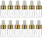 12 PCS 3 ML Recharge Verre Huile Essentielle Bouteilles Compte-gouttes Maquillage Cosmétique Échantillon Pot Jar Pot avec Oeil En Verre Compte-gouttes (Clear)
