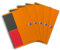 Oxford Notebook International B5, liniert, 160 Seiten, stabiler Kartondeckel, 5 Stück