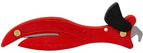 Gifts Direct 2 U Ltd Fish 200 Original Enclosed Blade Safety Box Cutter (1, Red)