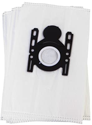 10 Staubsaugerbeutel kompatibel mit Siemens und Bosch Typ D, E, F, G, H, XS, XL - Ersatz für Swirl S62 S67 S68 S73