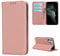 Copmob Phone Case iPhone 11 Pro,Flip Genuine Leather Wallet Case,[4 Slots][Magnetic closure][With Lanyard],Protective Cover Case for iPhone 11 Pro - Pink