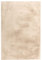 Qiyano Teppich Wanga Hochflor - Fellimitat, flauschig, weich, Soft, kuschelig, einfarbig, Pastell - Wohnzimmer, Schlafzimmer, Kinderzimmer, Büro - Farbe: Beige, Größe: 160 x 230 cm