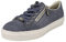 Rieker Newark Womens Trainers 6 UK Light Blue Suede