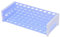 stonylab Reagenzglasgestell, 3-Stöckiges Abnehmbares Blaues Kunststoff Reagenzglasgestell Röhrchenhalter Ständergestell für Wissenschaftliche Laborexperimente, 16 mm, 50 Plätze