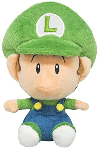 Nintendo San-Ei Baby Luigi Plüsch, 15 cm
