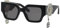 Philipp Plein Unisex SPP103S Sunglasses, Black 0700, 51
