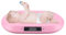 Babywaage Flach Digitalwaage Stillwaage Tierwaage, (55cm x 32cm x 2.7cm) für Neugeborene bis 20kg mit LCD-Display, Tara Funktion, automatische Abschalt (Rosa)
