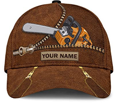 942 Baseball Cap Personalized Chainsaw Sport Hat Personalised Trucker Hat Outdoor Sun Visor Hat for Men, Boys, Ladies