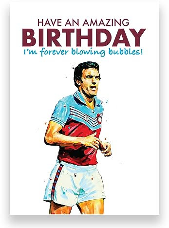 West Ham United Birthday Card | Trevor Brooking