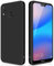 GiiYoon Cover per Huawei P20 Lite Custodia in Silicone, Custodia Antiurto Case Sottile in Silicone TPU con Strato Interno in Fibra e Protezione della Fotocamera, Nero