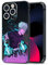 HWLHJJ Satoru Gojo JJK Anime Artwork Silikonhülle - Schwarzer Rahmen Stylische TPU Manga Handyhülle für iPhone 15