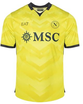 SSC Napoli Herren Maglia Replica Portiere Home Ea7 T-Shirt, Haushalt, XL