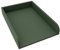 regalik Wickelaufsatz Universal, Wickeltischaufsatz für Kommoden in beliebiger Breite, Abnehmbar Wickelkommode aufsatz, Abgerundeten Frontplatten, Grün, 72cm x 54cm