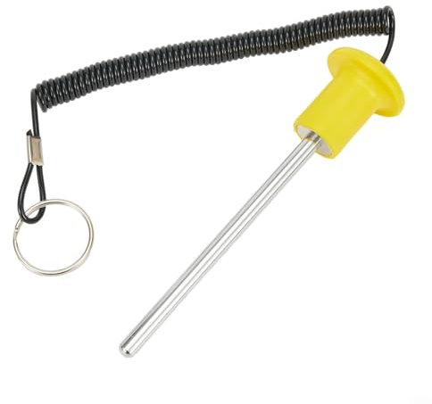 Accesorios para equipos de fitness, cerraduras magnéticas, accesorios de reemplazo de gimnasio, pernos magnéticos para equipos de fitness pernos de apilamiento de peso (M8* 125 mm)
