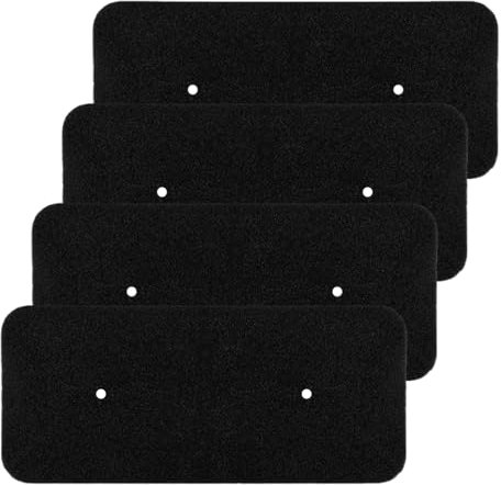 COZERI 4 Stück Wärmetauscher Filter für Candy 40006731,Trockner Filter Ersatzteile, Schwammfilter für Hoover Trockner, Effiziente Flusenfilterung, Hochwertige Wiederverwendbare Filter, Ideal für Wärme