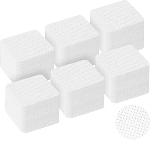 LOPHE Lint Free Wipes for Nails, 360 Pcs Gel Removal Soft Pads, Lint Free Wipes Polish Pads, Absorbent Remover Wipes, Nail Polish Remover Pads, Nail Art Tool Cleaning for Nails, White