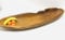 My Square Mile Rustic Wooden Serving or Display Bowl Carved from Teak Roots (Long Bowl 90cm)
