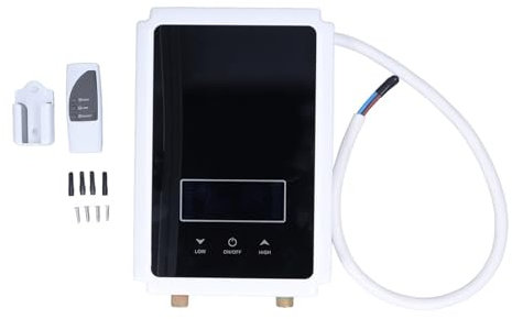 Chauffe Eau Instantané Electrique, Mini Chauffe-eau Sans Réservoir 8500W, Système De Chauffage À Température Constante, For La Maison, Et La Salle De Bains pour douche salle de bain cuisine